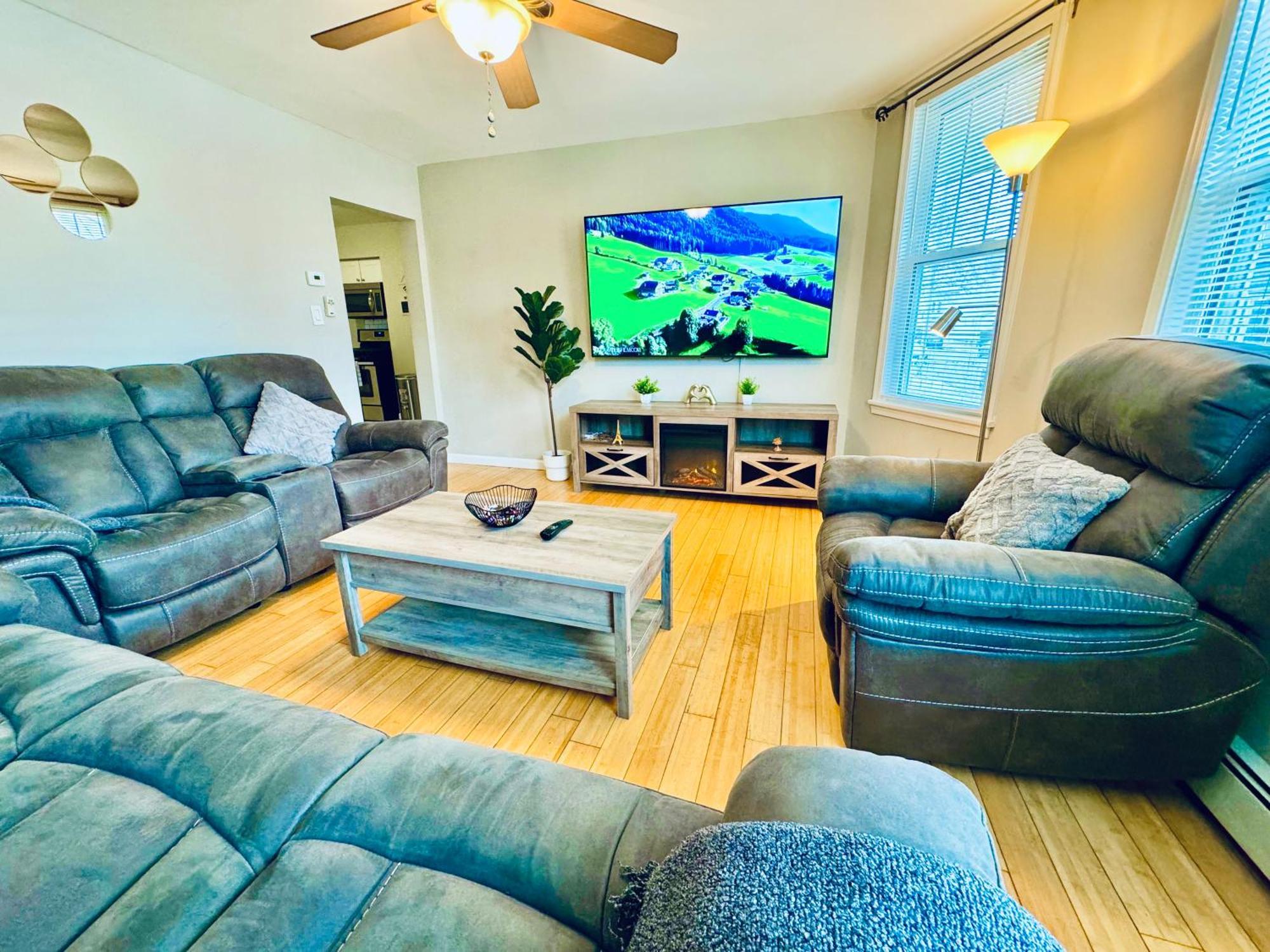 Bright, Stylish & Cozy 2Bed Unit W/Backyard & Grill Close To Nyc! Haledon Экстерьер фото